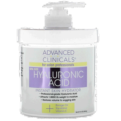 香港直邮Advanced Clinicals透明质酸成分温和不刺激深层清正品