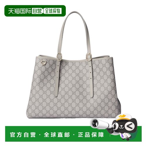 1h可退 Gucci GG Emblem 大号手提袋 815213FAD6M古驰托特包