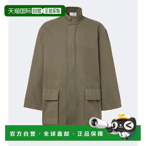 香港直邮The Row 男士 Simeau 棉质风衣 R001546W5050OLV