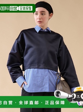 1h可退 日本直邮martinique 女士2way短款拉链套头衫 A0343FB342