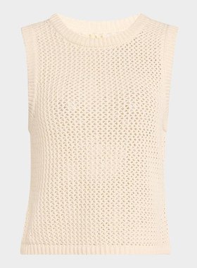 美国直邮TOCCIN女士背心吊带无袖圆领宽松舒适透气休闲女装上装