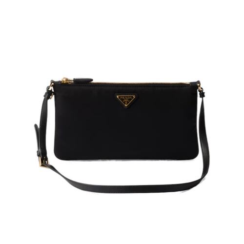 Prada 徽标拉链单肩包 1NE5452C05
