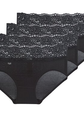 Sloggi  ROMANCE X 4 女士内衣内裤 10162132-0004=10031896-0004