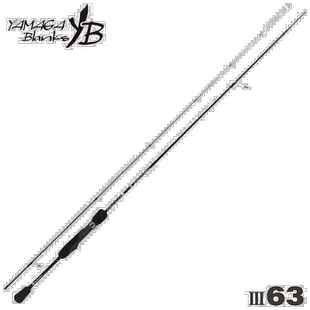 日本直邮Yamaga Blanks 小型路亚竿 Blue Current III 63 小型路