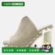 美国 Suede Choo 自营Jimmy Toe Grey Open grey Studded Mules