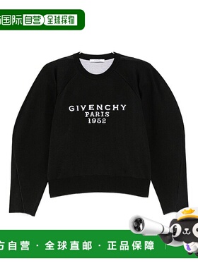 香港直邮GIVENCHY 女士卫衣 BW90VC4ZSL00 AW2025 黑色 Sweater W