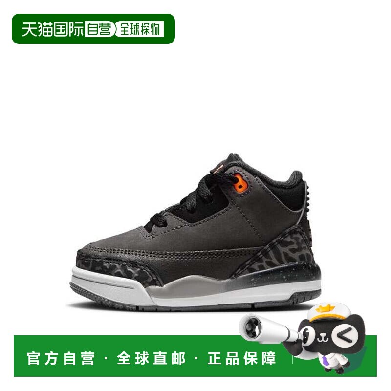 日本直邮 JORDAN 12-16 JORDAN 3 RETRO (TD)青少年运动鞋