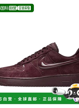 日本直邮Nike Air Force 1 经典百搭 低帮 板鞋 女款 耐克红色