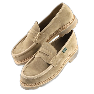 韩国直邮paraboot乐福鞋潮流经典一脚蹬懒人鞋绒面休闲鞋情人礼物