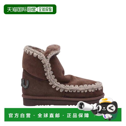 欧洲直邮MOU 女士雪地靴 101050ABRPEP AW2025 咖【付后1h可退】