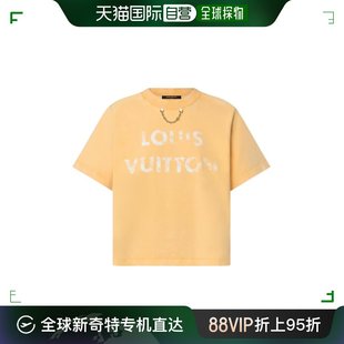 女士 徽标印花短款 T恤 Louis Vuitton 香港直邮潮奢 路易斯威登