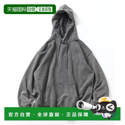 1h可退 日本直邮FREAK'S STORE男装重磅13盎司匹染连帽卫衣 10232