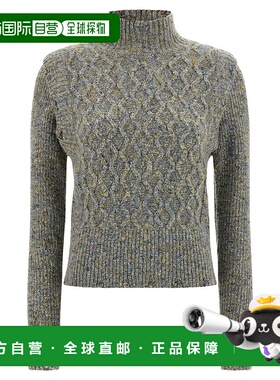 香港直邮PINKO 女士针织衫 105968A2YBVGC AW2025 灰色 Maglione