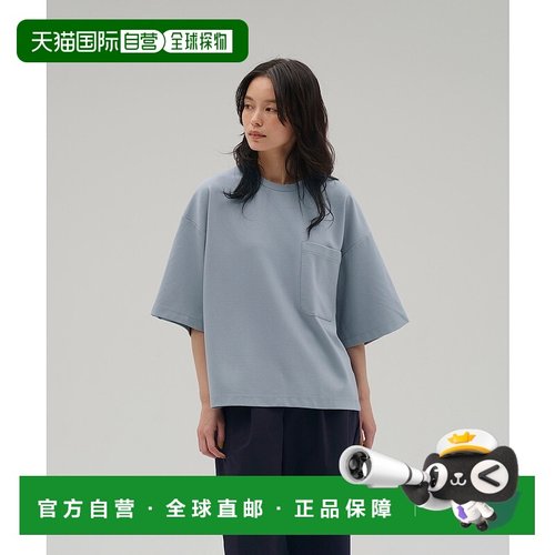 1h可退 日本直邮New Balance女士短袖宽松T恤 AWT45001SAM,AWT450