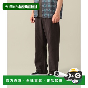 日本直邮Pilgrim Surf+Supply男装 直筒五袋棉麻斜纹裤 宽松自然