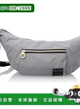 【日本直邮】Legato Largo阿耐洛 女士休闲单肩包 浅灰色斜挎包