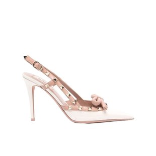 铆钉装 SS2024 白色 饰高跟鞋 女士高跟鞋 VALENTINO WS0IB9TZEC34