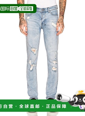 1h可退 香港直邮潮奢 Ksubi 男士 Van Winkle 紧身牛仔裤 1000062