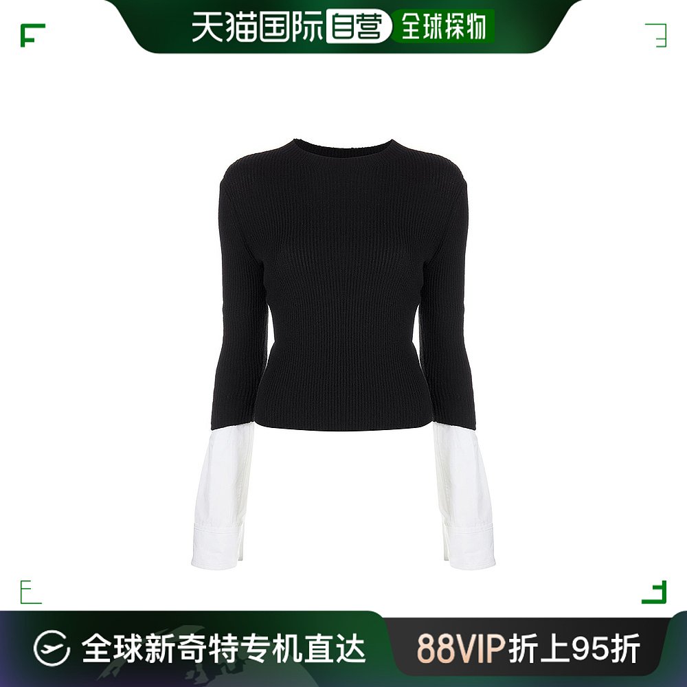 香港直邮ALEXANDER WANG 黑色女士针织衫/毛衣 4KC1231010-951 女装/女士精品 毛针织衫 原图主图