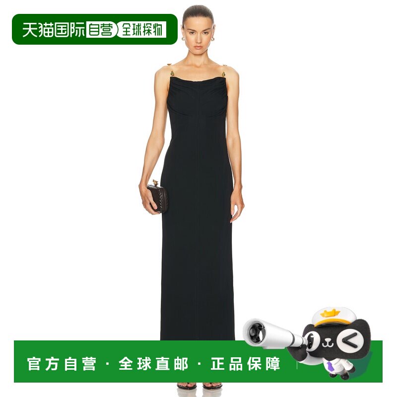1h可退 BottegaVeneta葆蝶家女士中长连衣裙