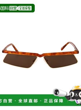 1h可退 香港直邮潮奢 The Attico 女士 GOLD/ T-SHELL/ 黄色亚麻