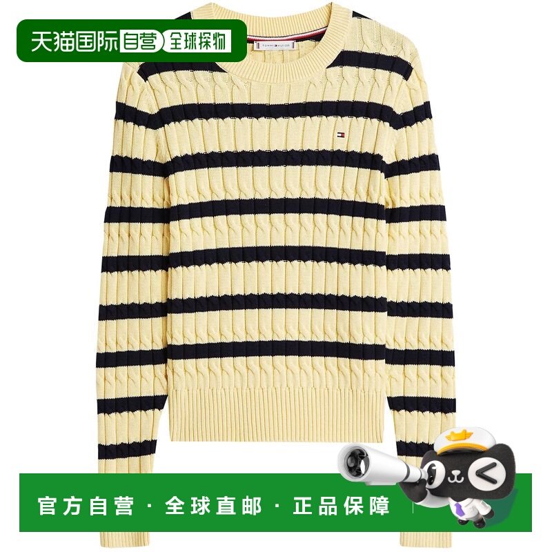 1h可退 香港直邮Tommy Hilfiger 汤米 希尔费格 女士 CO GG C-NK,女装/女士精品,T恤,淘宝优惠券,粉丝福利购,淘宝优惠卷
