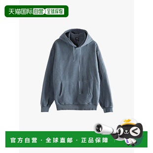 美国直邮Stussy-men Buana猪。染色连帽衫