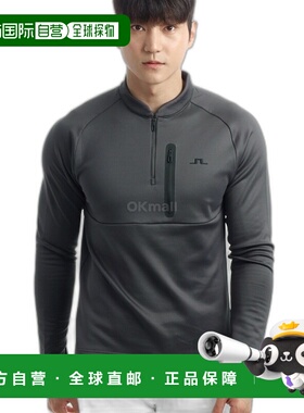 韩国直邮J.LINDEBERG Adam 四分之一拉链中层 (GMJS10936-W015) T