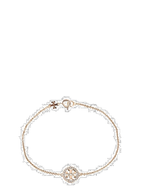 香港直邮TORY BURCH 女士手链手镯 80997783 AW2024 白色 徽标手