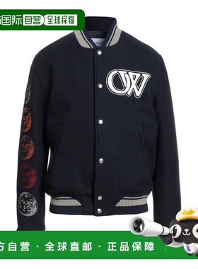 1h可退 香港直邮off-white 男士 夹克 blue蓝色 舒适时尚