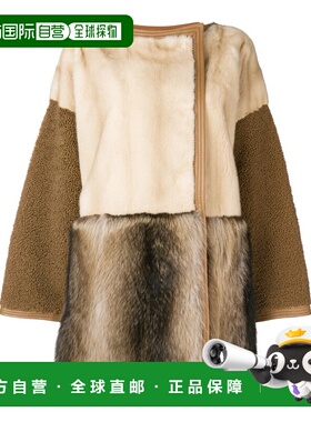 1h可退 香港直邮YVES SALOMON 女士 外套 9WYM34387MIX2A0914