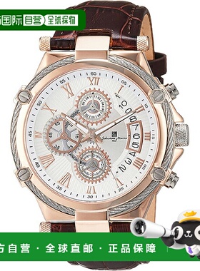 日本直邮SM18102-PGWH Salvatore Marra 男士手表