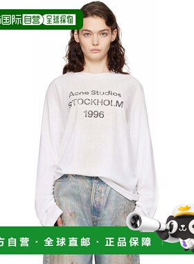 1h可退 香港直邮潮奢 Acne Studios 艾克妮 女士 白色 Relaxed Fi