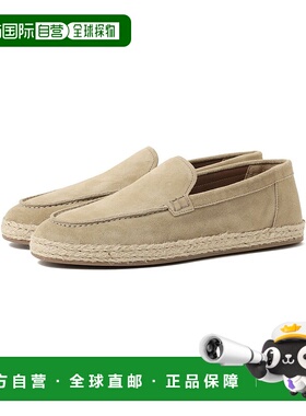 1h可退 日本直邮DOUCALS 男士牛皮麻底滑板鞋 24320222272皮鞋