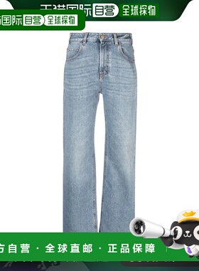 1h可退 香港直邮Chloe 蔻依 女士 腰带环牛仔长裤 C24SDP03157