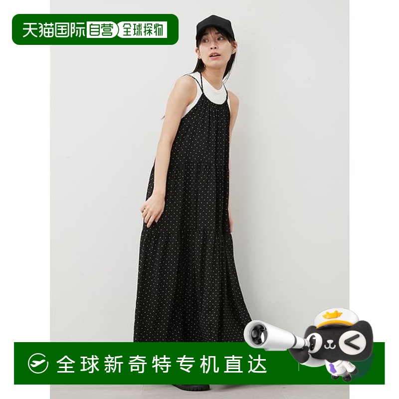 1h可退 日本直邮Mila Owen女装双蝴蝶结后系带A线连衣裙 09WFO254