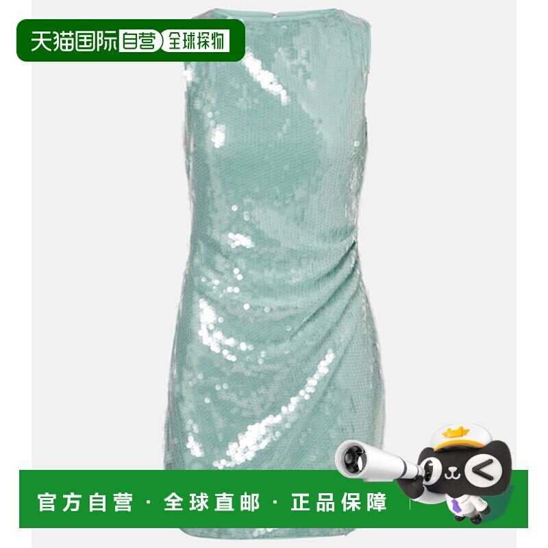 香港直邮Staud/Eton女士短款连衣裙包臀裙图片