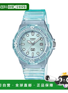 自营Casio Women's Transparent Blue Water-Resistant Watch - L