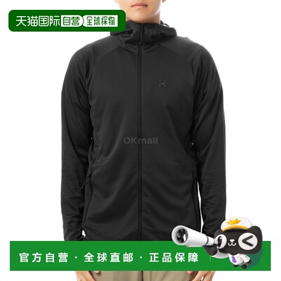 韩国直邮HAGLOFS Korp Mid Hood M`s 纯黑色 (607777-2C5) 中层夹
