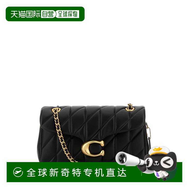1h可退 香港直邮COACH 女士斜挎包 CP150B4BLACK SS2025 黑色 Bla