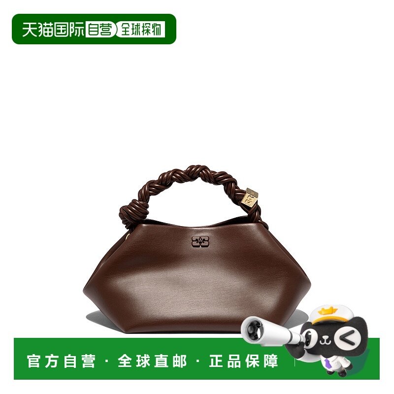 香港直邮GANNI 女士手提包 A5906890 CO 棕色 小号 GANNI BOU 单,箱包皮具/热销女包/男包,通用款女包,淘宝优惠券,粉丝福利购,淘宝优惠卷
