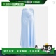 blue蓝色 1h可退 舒适 缎面中长半身裙 003717 香港直邮RIXO 女士