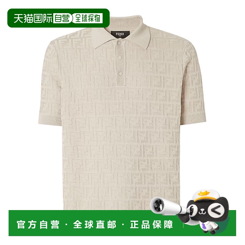 1h可退 香港直邮FENDI 男士T恤 FZC410AUW0F0B9Y SS2025 花色 短