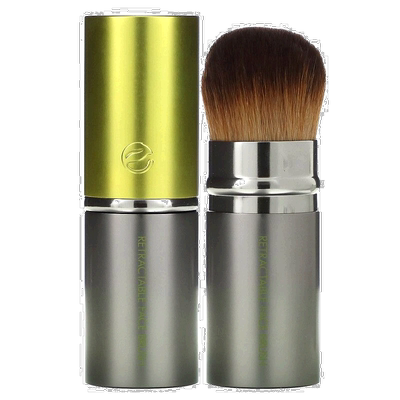 香港直邮EcoTools伸缩式粉底刷易抓粉上妆自然持妆软刷毛耐用正品
