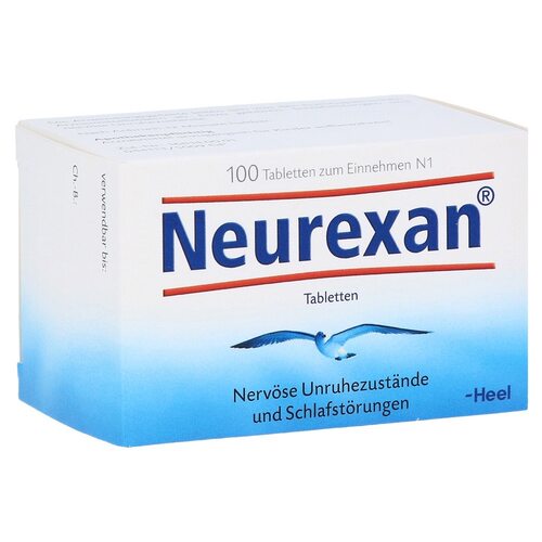 欧洲直邮德国药房Heel希宜乐Neurexan情绪缓压片100粒紧张焦虑失