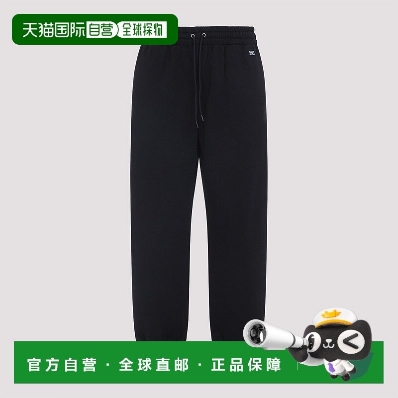 香港直邮CELINE 男士休闲裤 RP0CV670Q38AW SS2026 黑色 JOGGINGS