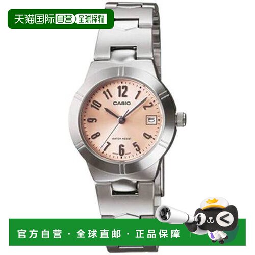 香港直邮Casio卡西欧女士时尚防水简约学生石英女表LTP-1241D-4A3