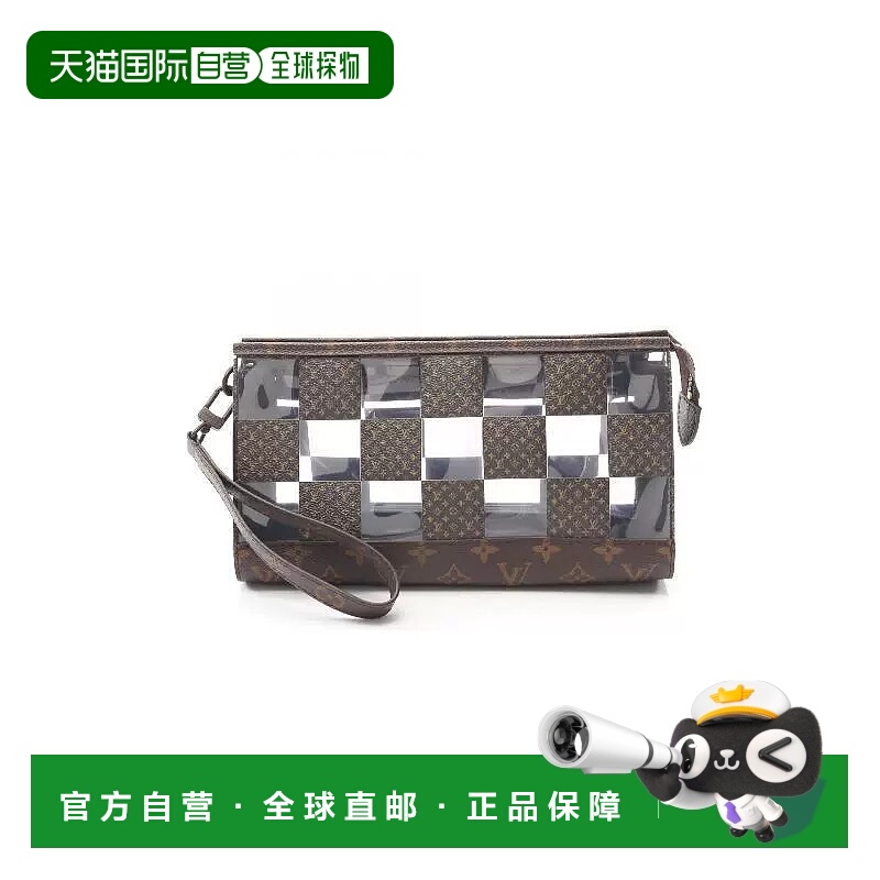 1h可退 日本直邮中古LV路易威登男包A级95新Clutch bag手拿包涂层