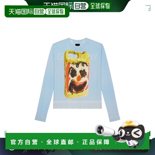 香港直邮Givenchy 圆领印花套头卫衣 BM90JD4YAF长袖
