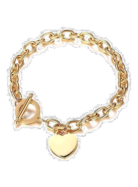 自营 Liv Oliver 18K 镀金手链 - 图案配饰 美国直发奥莱